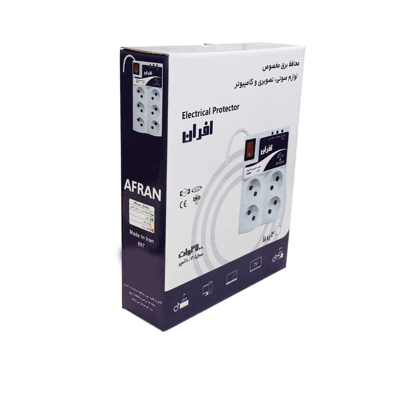 محافظ ولتاژ افران الکتریک مدل 1/8-401 محافظ ولتاژ افران الکتریک مدل 1/8-401