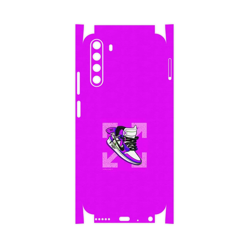 برچسب پوششی ماهوت مدل Nike Air Sneaker Digital Art-FullSkin مناسب برای گوشی موبایل جی پلاس X10