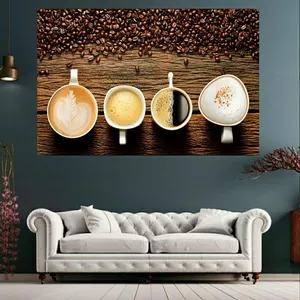  پوستر دیواری طرح فنجان قهوه کد FP1093 