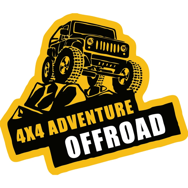 برچسب بدنه خودرو چاپ سروش طرح offroad کد 07
