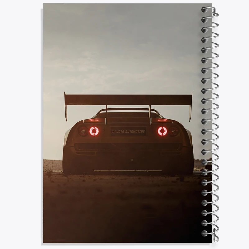 دفتر مشق 50 برگ خندالو طرح ماشین اسپرت کد F1014