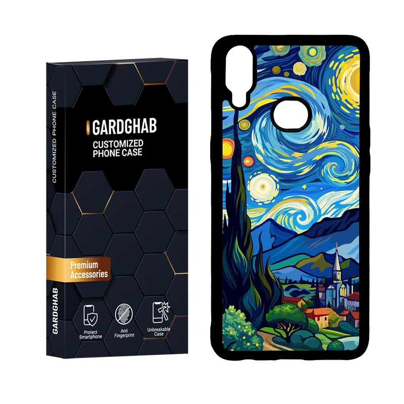 کاور گارد قاب مدل دورژله ای هنری مناسب برای گوشی موبایل سامسونگ Galaxy A10s