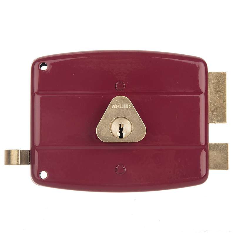 قفل در حیاطی دو شیار 10 ساچمه منیر صنعت