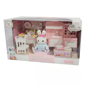 اسباب بازی مدل خانه عروسکی لوازم خانه خرگوشی کد 202