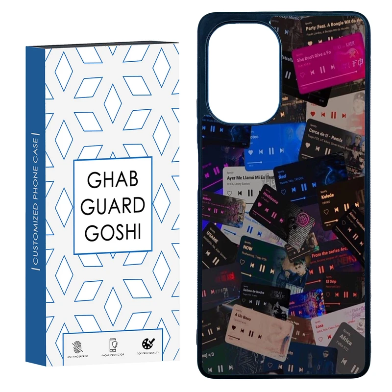 کاور قاب گارد گوشی طرح موزیک کد TPU-264 مناسب برای گوشی موبایل شیائومی Poco F5 / Redmi Note 12 Turbo