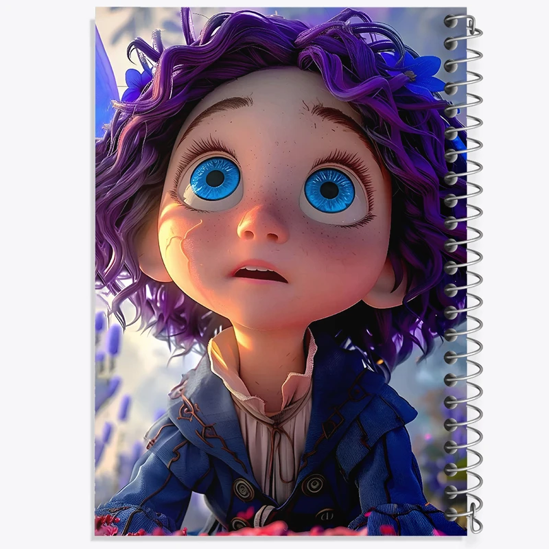 دفتر مشق 100 برگ خندالو طرح دخترانه کد F6961