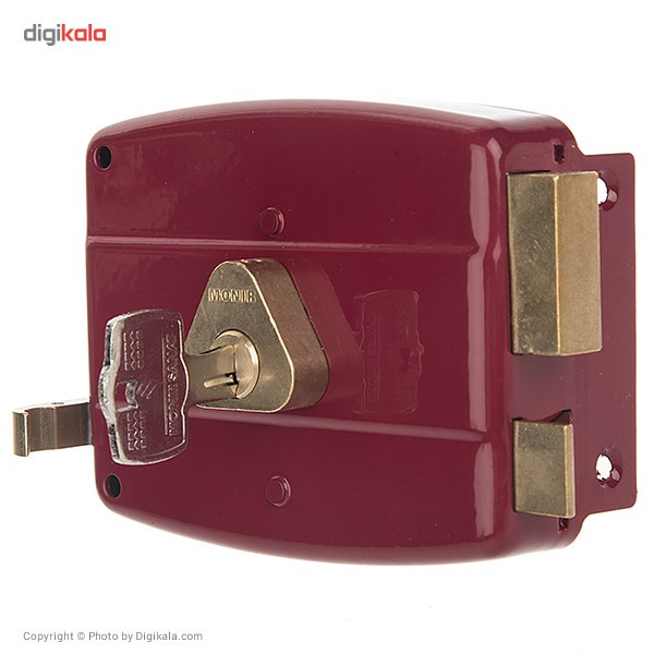 قفل در حیاطی دو شیار 10 ساچمه منیر صنعت