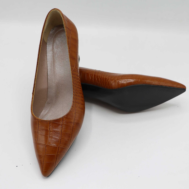 کفش زنانه مدل آفتاب رنگ عسلی