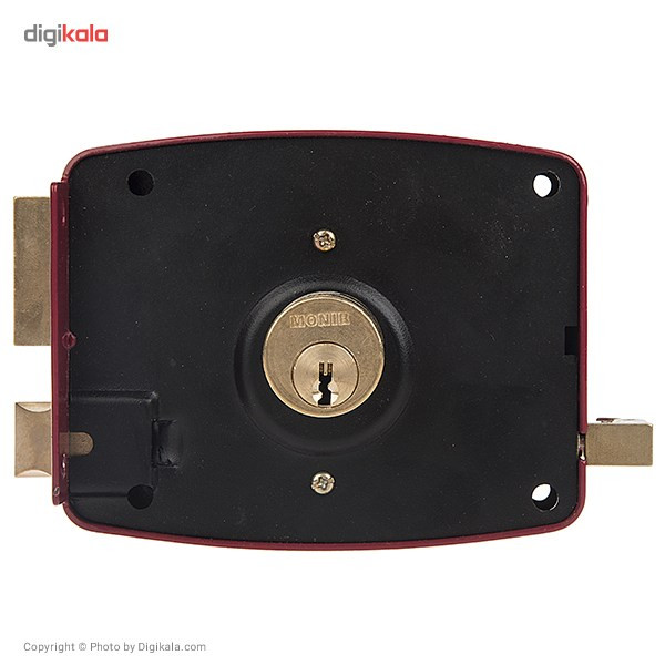 قفل در حیاطی دو شیار 10 ساچمه منیر صنعت