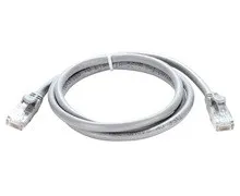 دی لینک پچ کورد خاکستری CAT6 بدون شیلد با روکش پی وی سی NCB-C6UGRYR1-1
