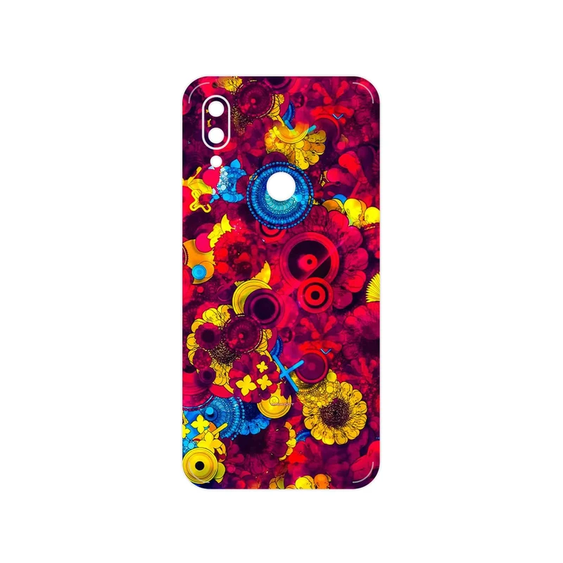 برچسب پوششی ماهوت مدل Vector Flower Garden Digital Art مناسب برای گوشی موبایل شیائومی Redmi 7