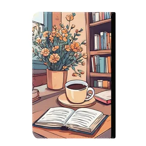 کلاسور مدل قهوه و کتاب کد 55