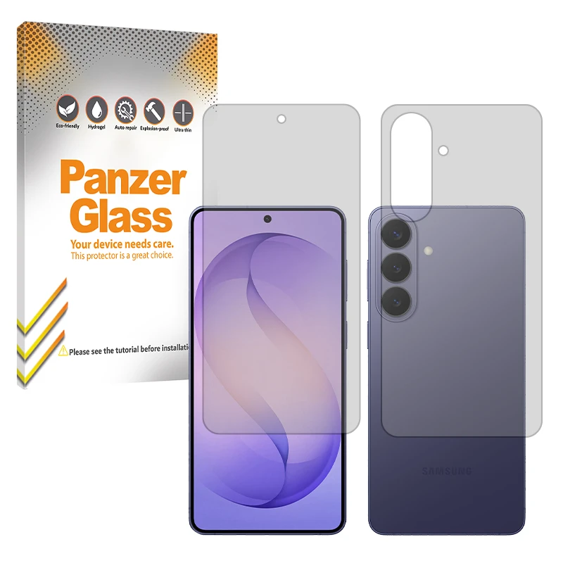 محافظ صفحه نمایش مات پنزر گلس مدل هیدروژلی مناسب برای گوشی موبایل سامسونگ Galaxy S26 Plus به همراه محافظ پشت صفحه
