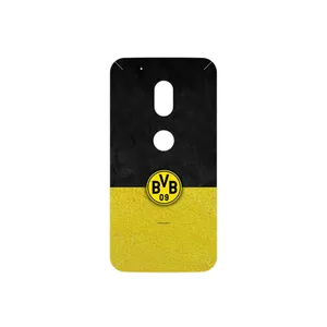MAHOOT Borussia Dortmund FC Cover Sticker for Motorola Moto G4 Play