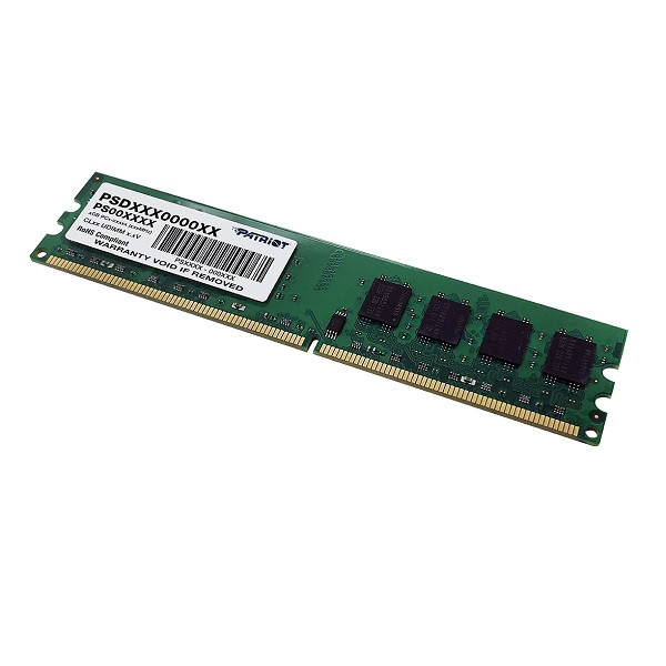 رم دسکتاپ DDR2 تک کاناله 667 مگاهرتز CL5 پاتریوت مدل PC2-5300 ظرفیت 2 گیگابایت
