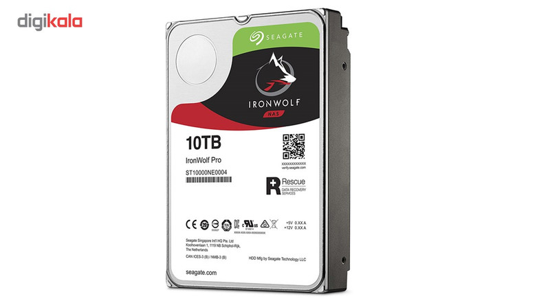 هارددیسک اینترنال سیگیت مدل IronWolf Pro ST10000NE0004 ظرفیت 10 ترابایت 3