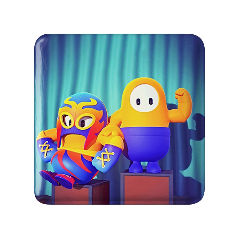 پیکسل خندالو طرح بازی فال گایز (Fall Guys) مدل مربعی کد 32809