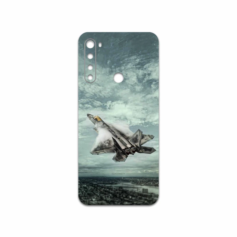 برچسب پوششی ماهوت مدل F-22 Raptor مناسب برای گوشی موبایل شیائومی Redmi Note 8