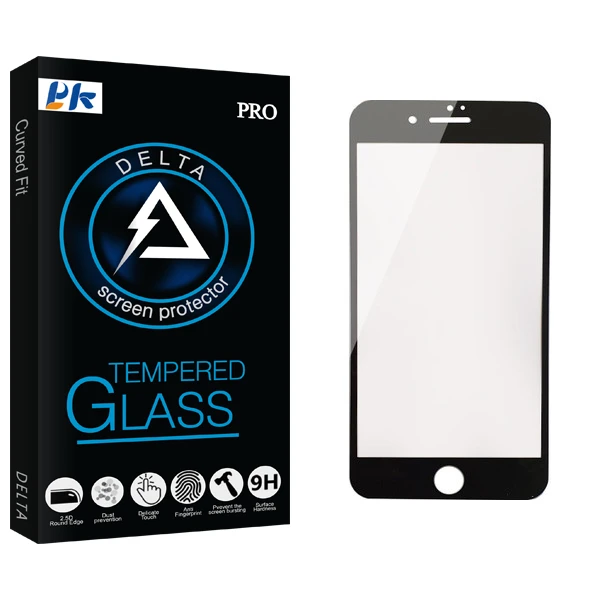 محافظ صفحه نمایش پی کی مدل Delta Glass مناسب برای گوشی موبایل اپل iPhone 7 Plus