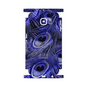 MAHOOT Purple Feather-FullSkin Cover Sticker for Samsung Galaxy S6 Edge