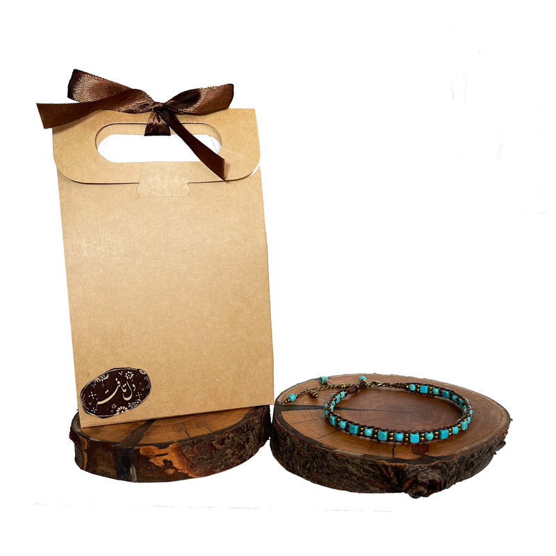 پابند زنانه دل تافته مدل فیروزه Dl_A09