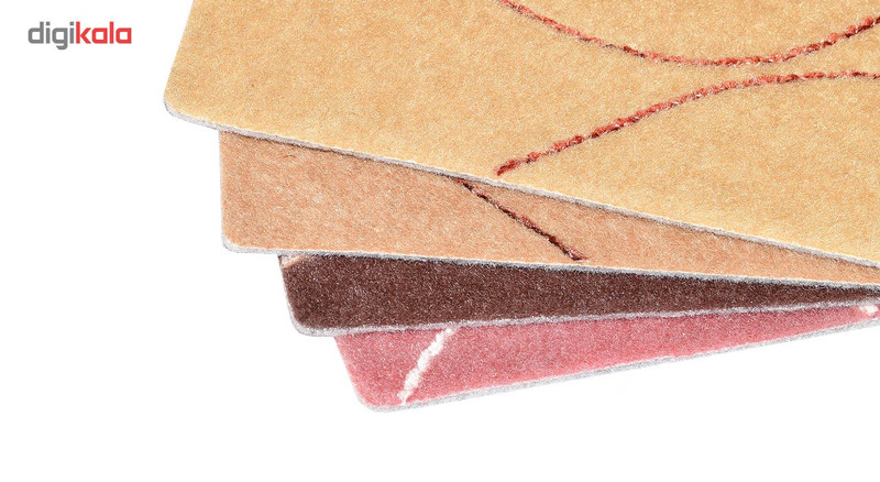 موکت ظریف مصور طرح کارون زمینه قهوه ای کد 9532