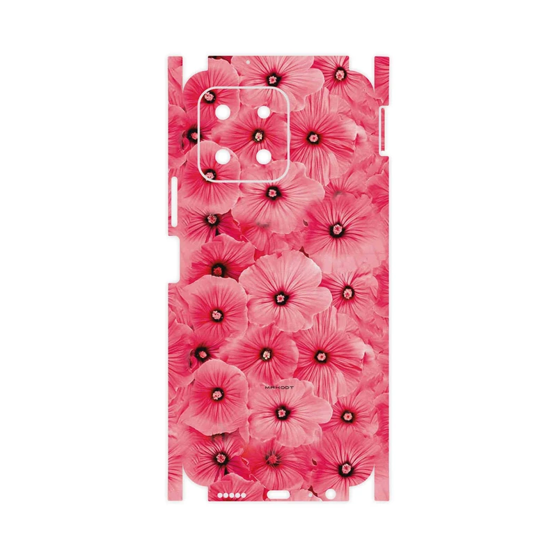 برچسب پوششی ماهوت مدل Pink_Flower-FullSkin مناسب برای گوشی موبایل آنر X6