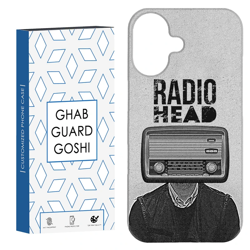 کاور قاب گارد گوشی طرح رادیو کد Dimo-747 مناسب برای گوشی موبایل اپل Iphone 16 