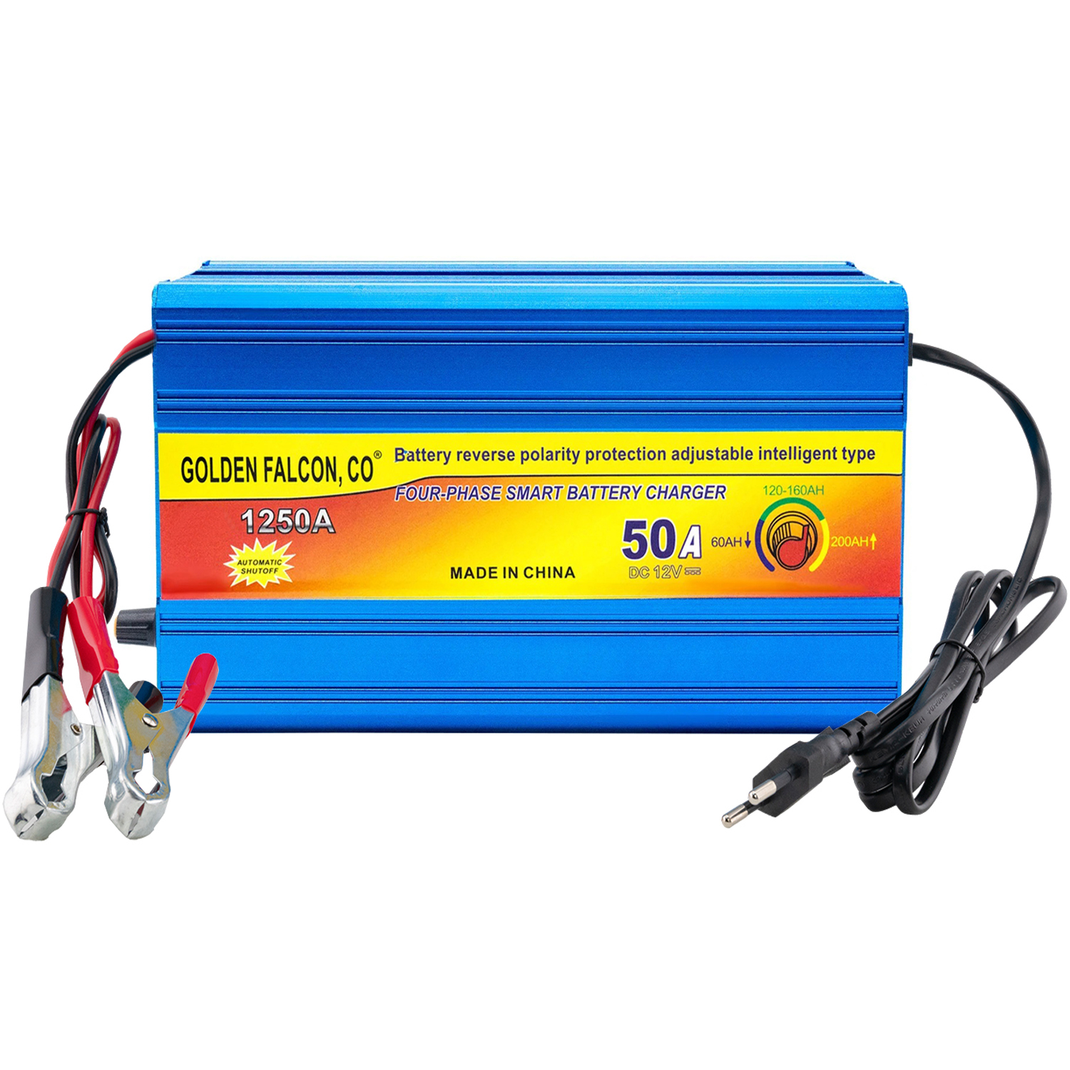 شارژر باتری خودرو گلدن فالکن مدل FL-1250A