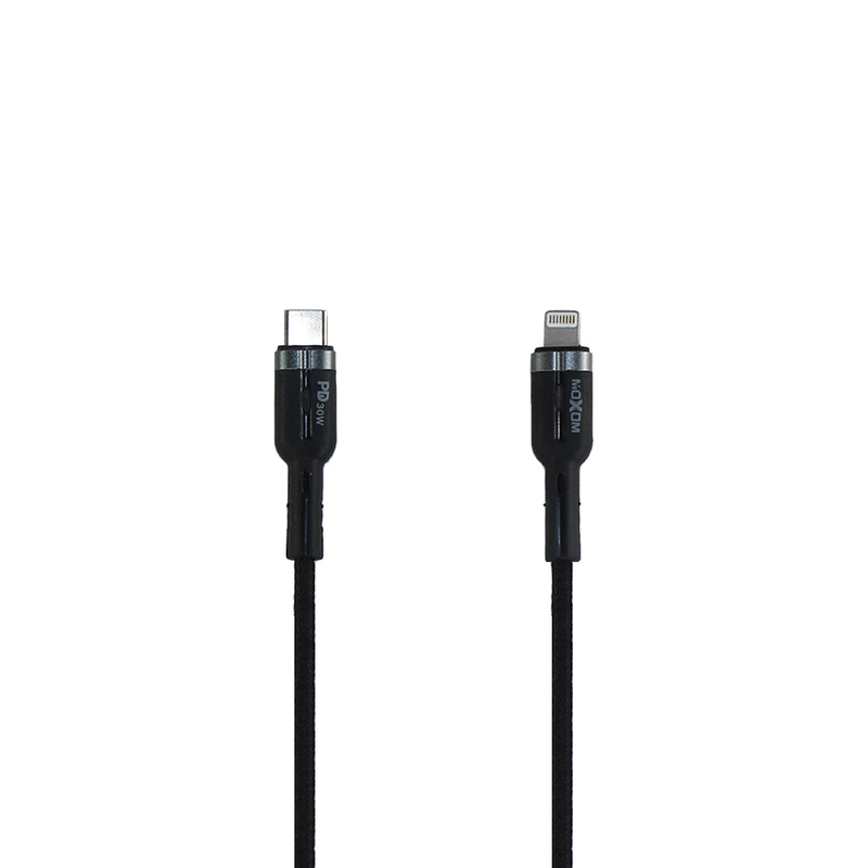 کابل تبدیل USB-C به لایتنینگ موکسوم مدل MX-CB116 طول 1 متر