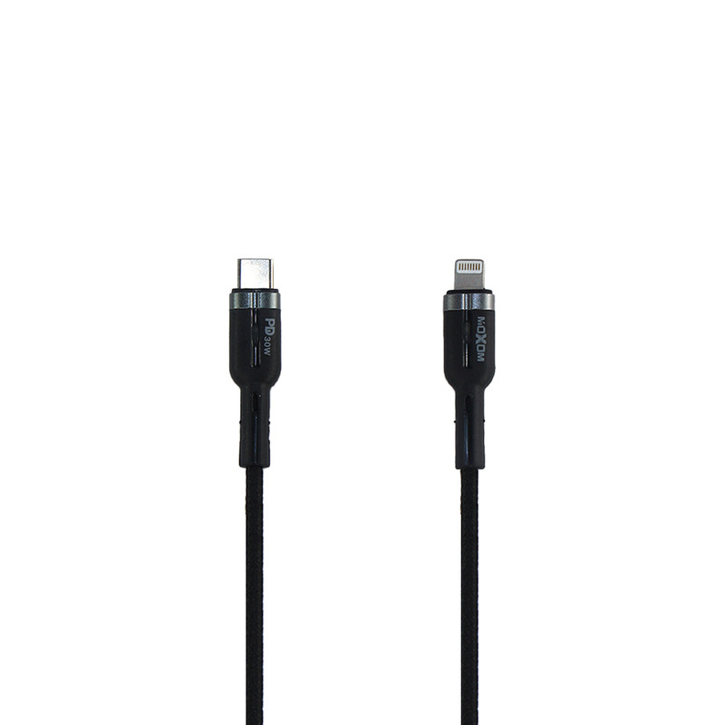 کابل تبدیل USB-C به لایتنینگ موکسوم مدل MX-CB116 طول 1 متر