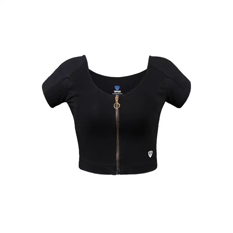 ست گرمکن و شلوار ورزشی زنانه تاپیک مدل زیپ دار