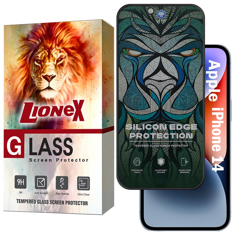 محافظ صفحه نمایش لایونکس مدل LITOSPL مناسب برای گوشی موبایل اپل iPhone 14