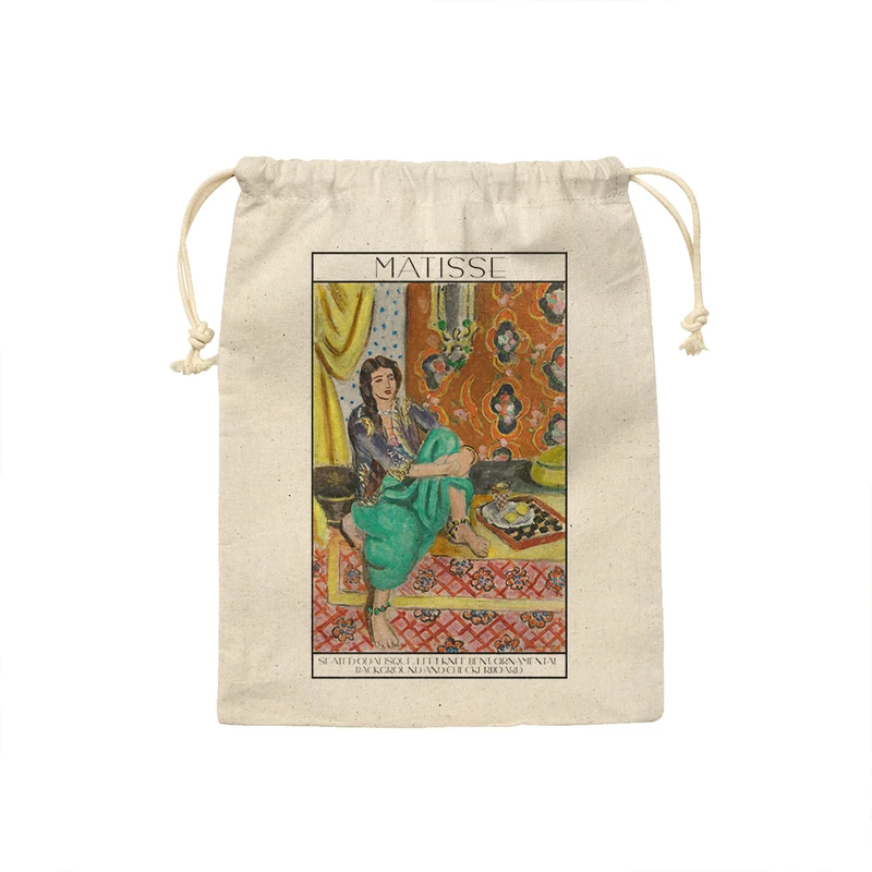 کیسه نان و سبزی ترمه طراحان ایده مدل اودالیسک نشسته از ماتیس کد art0650 - S