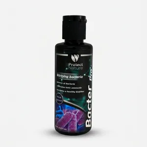 محلول باکتری‌ساز آب آکواریوم مدل Bacter Pro حجم 125 میلی‌لیتر