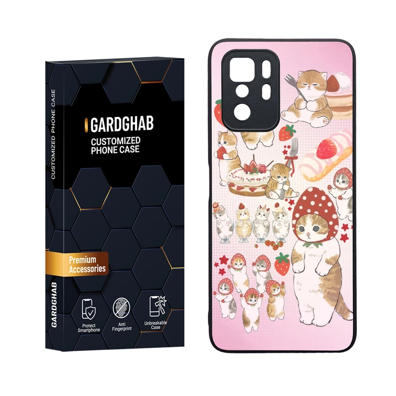 کاور گارد قاب مدل دورژله ای فانتزی مناسب برای گوشی موبایل شیائومی Poco X3 GT / Redmi Note 10 Pro 5G