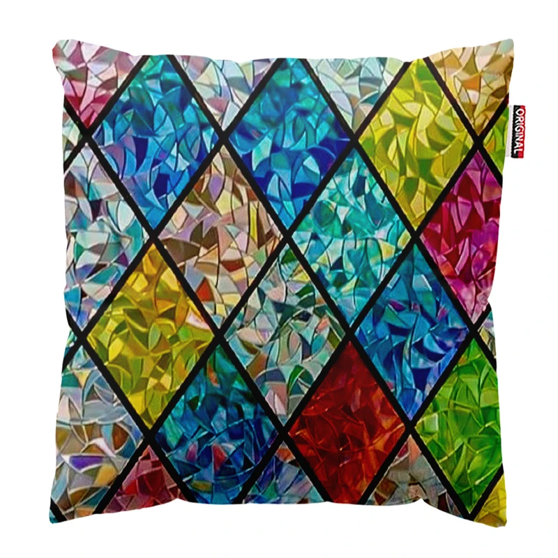  کوسن پاد آفرین طرح مینیمال کد 3346 سایز 40*40 سانتی متر