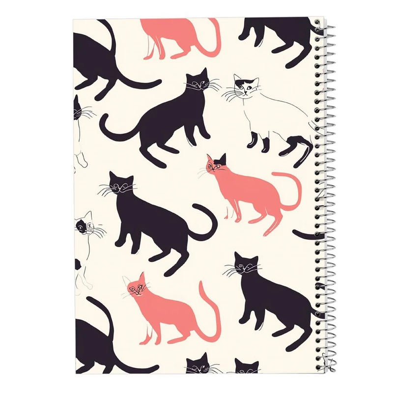 دفتر ژورنال نویسی 50 برگ مدوپد مدل نقطه ای طرح موجودات فانتزی کد DF17088