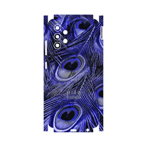MAHOOT Purple Feather-FullSkin Cover Sticker for Samsung Galaxy M32 5G
