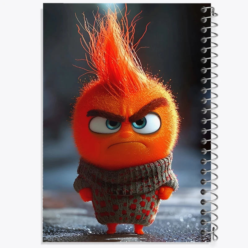 دفتر شطرنجی 50 برگ خندالو طرح پرندگان خشمگین کد N3368