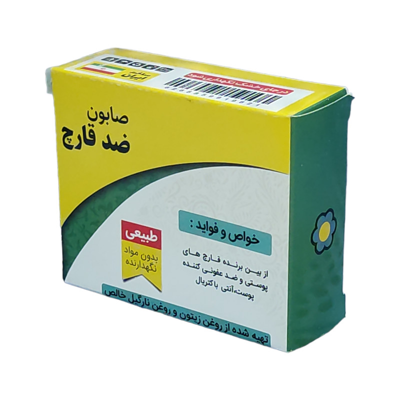 صابون شستشو گیاهستان حکیم مدل ضد قارچ وزن 70 گرم بسته 2 عددی صابون شستشو گیاهستان حکیم مدل ضد قارچ وزن 70 گرم بسته 2 عددی