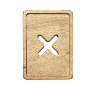 جاصابونی مدل چوبی ایکس