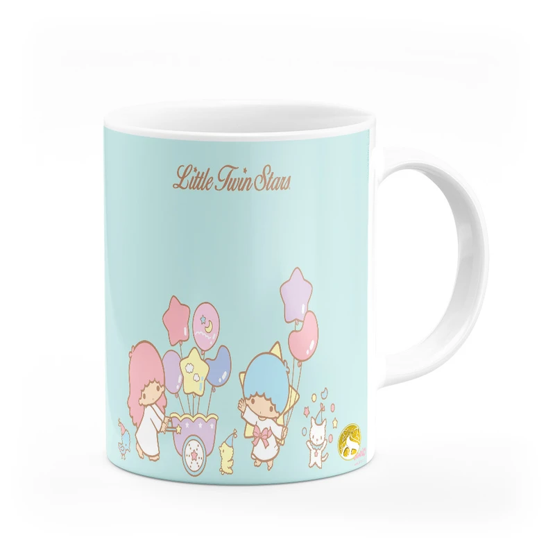 ماگ هومرو طرح انیمیشن ستاره های دوقلو کوچولو دخترونه فانتزی مدل MG4171