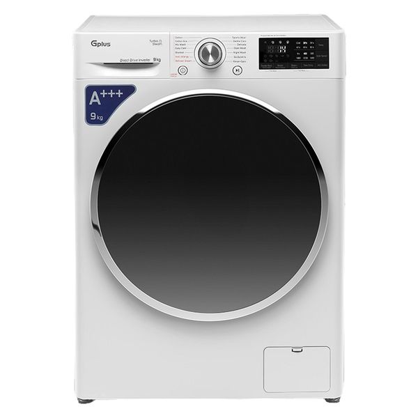 ماشین لباسشویی اتوماتیک جی پلاس مدل GWM-M990W ظرفیت 9 کیلوگرم