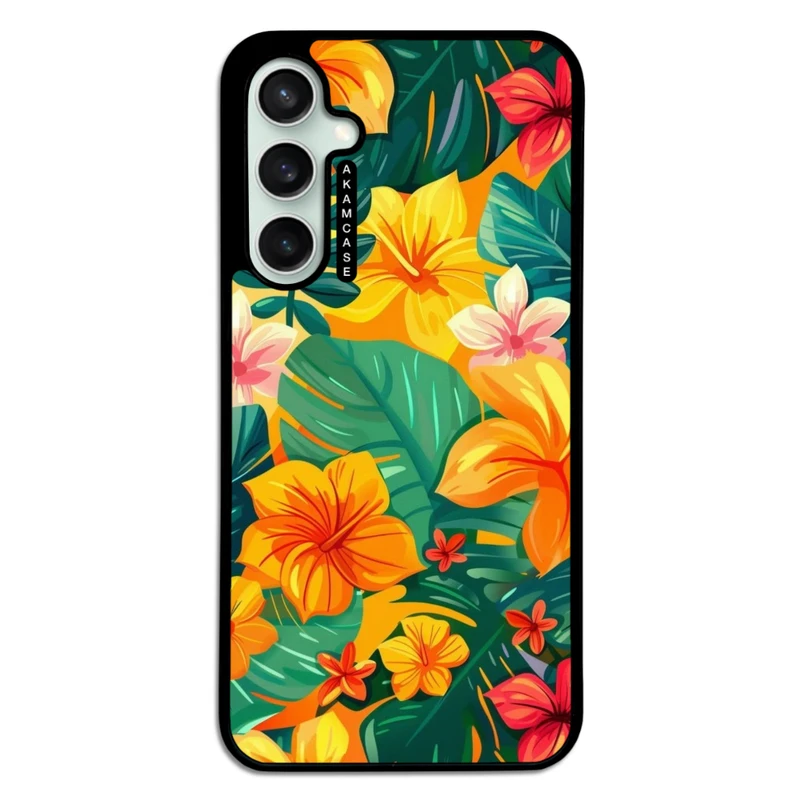 کاور آکام مدل AMC-WSGS23FE-FLOWERS-28 مناسب برای گوشی موبایل سامسونگ Galaxy S23 FE