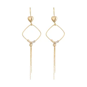 گوشواره طلا 18 عیار زنانه مایا ماهک مدل ME0904