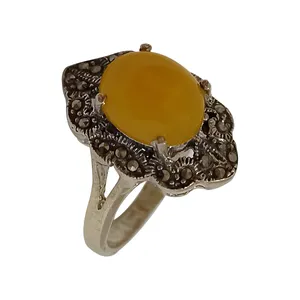 انگشتر نقره زنانه سلین کالا مدل شرف الشمس ce-As036 