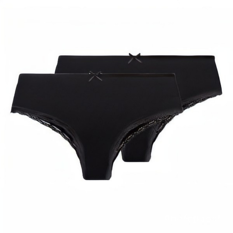 شورت زنانه اسمارا مدل Lace Hipster Briefs 381363 بسته 2 عددی