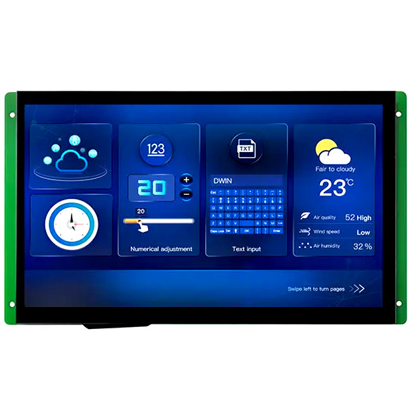 نمایشگر 10 اینچ صنعتی HMI دوئین مدل DMG10600T101_09W نمایشگر 10 اینچ صنعتی HMI دوئین مدل DMG10600T101_09W