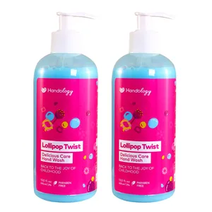 مایع دستشویی کرمی هندولوژی مدل Sh0063.2 حجم 400 میلی لیتر مجموعه 2 عددی